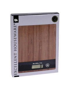 Digitale Keukenweegschaal - bamboe 2