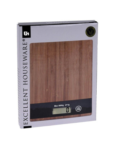 Digitale Keukenweegschaal - bamboe