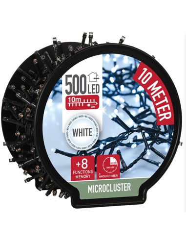 Micro Cluster met Haspel - 500 LED - 10 meter -...