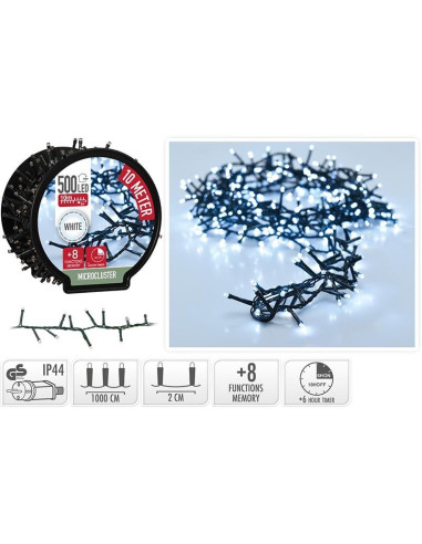 Micro Cluster met Haspel - 500 LED - 10 meter -...