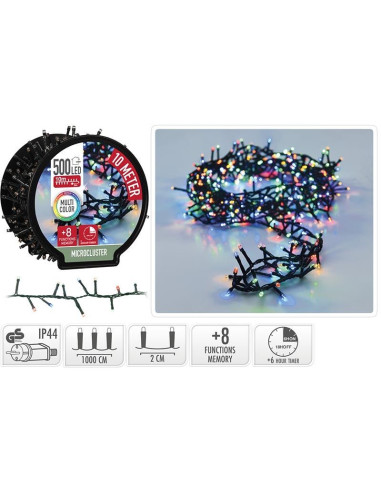 Micro Cluster met Haspel - 500 LED - 10 meter -...