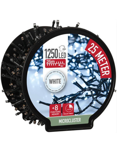 Micro Cluster met Haspel - 1250 LED - 25 meter...