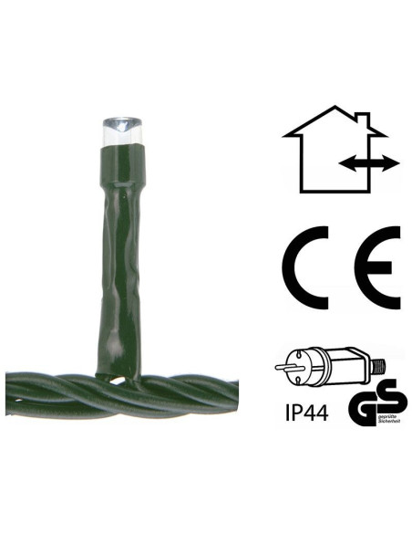 IJspegel verlichting 90 LED's - 3 meter - warm wit