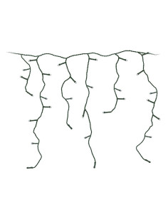 IJspegel verlichting 360 LED's - 12 meter - warm wit 2