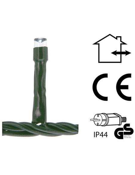 IJspegel verlichting 360 LED's - 12 meter - warm wit