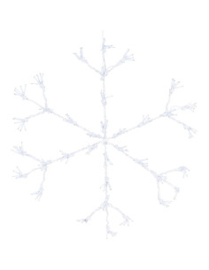 Sneeuwvlok 216LED - 60cm - Warm Wit 2