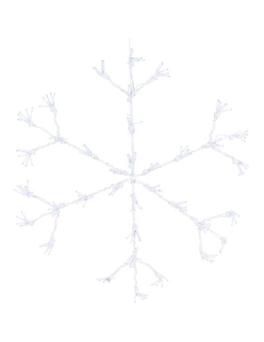 Sneeuwvlok 216LED - 60cm - Warm Wit