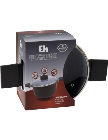 Braadpan met deksel - Ø20cm - aluminium