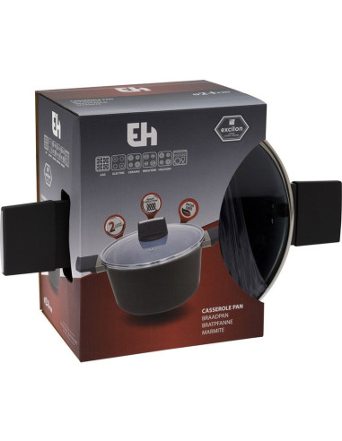 Braadpan met deksel - Ø24cm - aluminium