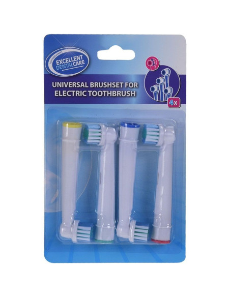 Opzetborstels voor elektrische tandenborstel - 4 stuks