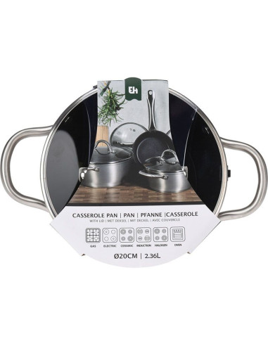 Braadpan met deksel - Ø20cm