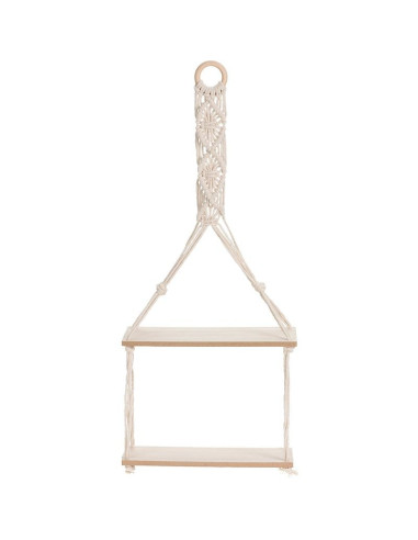 Hangplateau met Touw Decoratie - 2 plateaus