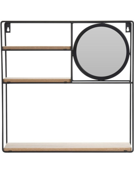 Wandrek met Spiegel - 3 planken
