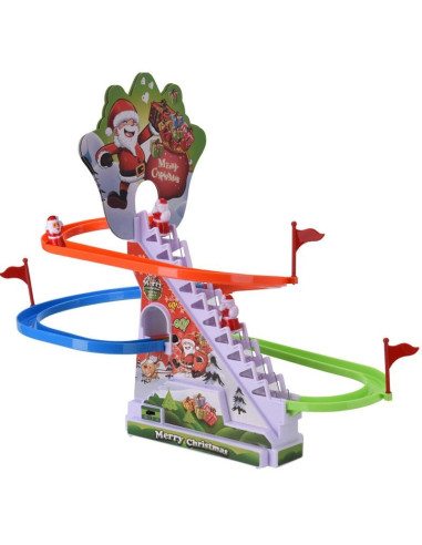 Kerst Klimbaan - met Licht en Kerstmuziek