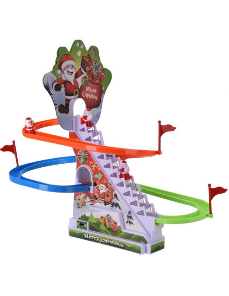 Kerst Klimbaan - met Licht en Kerstmuziek