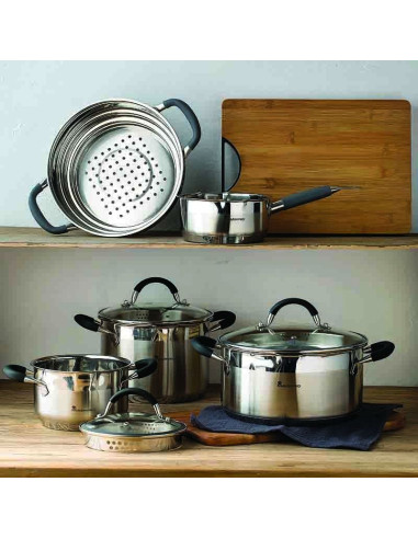 Masterpro Sauspan - Steelpan - Ø16 cm - 1.3L