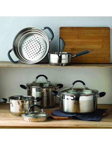 Masterpro Sauspan - Steelpan - Ø16 cm - 1.3L