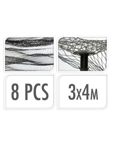 Vijvernet - 3 x 4 meter