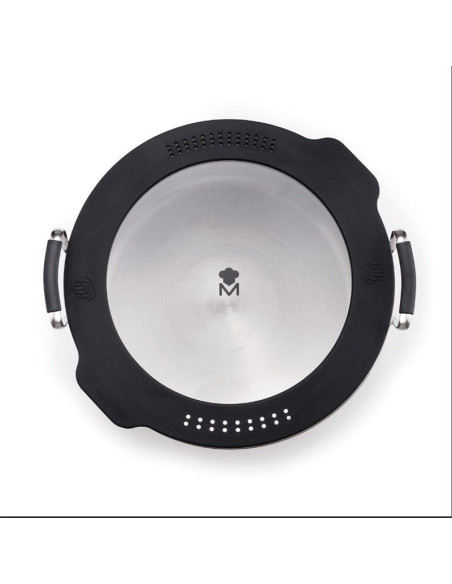 Masterpro Pan met Siliconen Deksel -  Ø16 cm