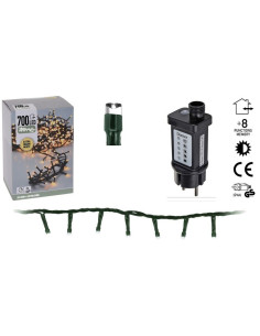 Micro Cluster 700 LED - 14m - met timer en dimmer - extra... 2