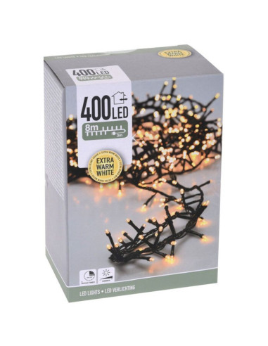 Micro Cluster 400 LED - 8m - met timer en...