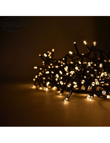 Micro Cluster - 800 LED - 16 meter - extra warm...