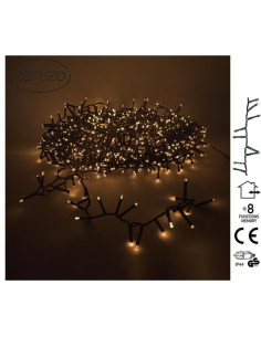 Micro Cluster - 560 LED - 11 meter - extra warm wit