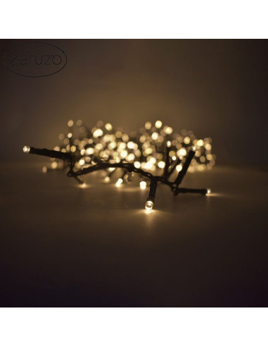 Micro Cluster - 560 LED - 11 meter - extra warm...