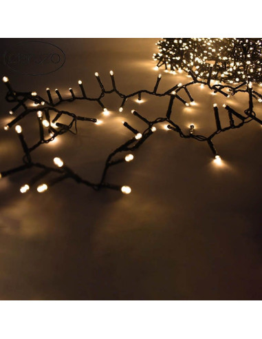 Micro Cluster - 560 LED - 11 meter - extra warm...