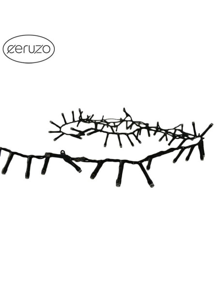 Micro Cluster - 560 LED - 11 meter - extra warm wit