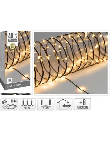 Soft Led - 40 LED - extra warm wit