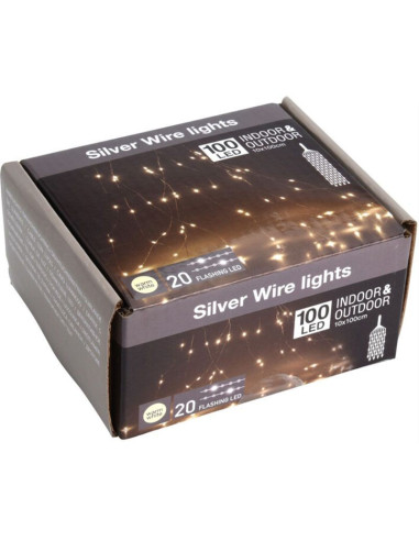 Cascadeverlichting met vuurvliegjeseffect - 100...