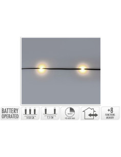Batterijverlichting Softwire - 14.5m - 192 LED - warm wit...