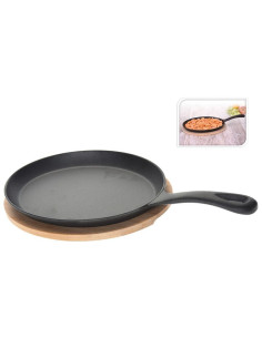 Tapas Koekenpannetje Ovaal - Gietijzer - Ø24 cm