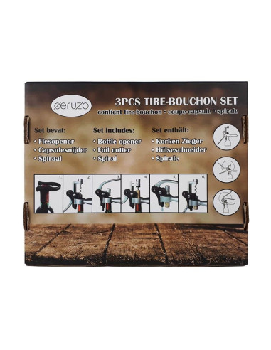 Ceruzo Kurkentrekker Deluxe - Giftset