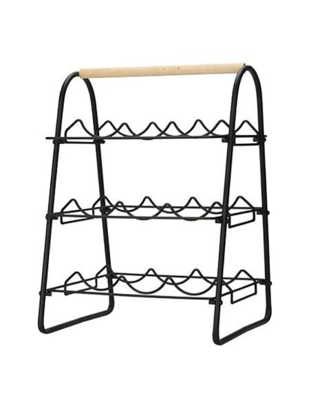 Metalen Wijnrek voor 9 flessen