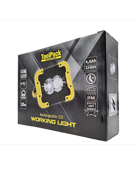Toolpack Compacte LED-Werklamp Bern - USB oplaadbaar