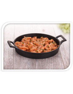 Rond Tapas Pannetje - Gietijzer -  20cm 2