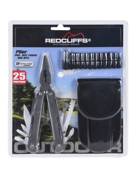 Redcliffs Multitool met 25 functies