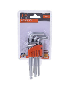 Inbussleutelset - 9-delig 2