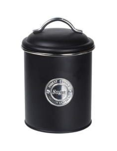 Voorraadbussen Klassiek zwart - set van 3 stuks