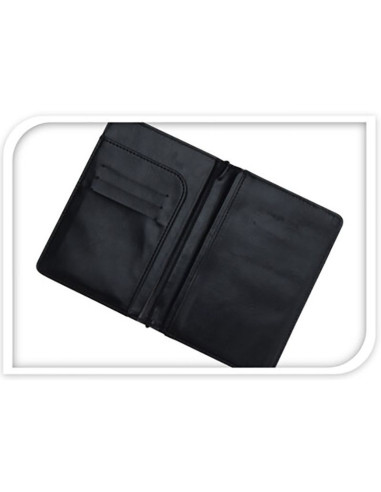 Paspoorthouder - leder look - 10x15cm