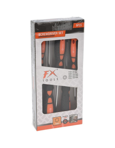 Schroevendraaierset Torx - magnetisch - 5-delig