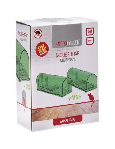 Diervriendelijke Muizenvallen - 2 stuks