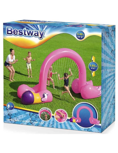 Bestway Flamingo Sproeier - 193 x 340cm