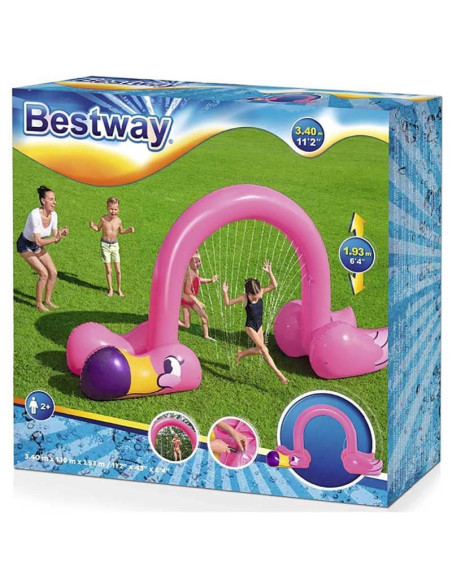 Bestway Flamingo Sproeier - 193 x 340cm