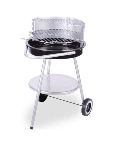 Barbecue - Halfrond - met in hoogte verstelbaar grillrooster