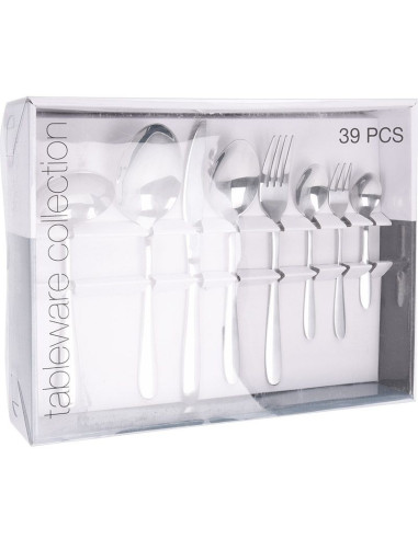 Bestekset 39-delig - RVS