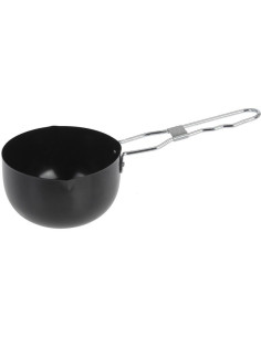 BBQ Sauspan - met sauskwast - zwart 2