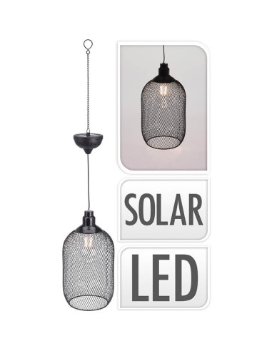 Solar Hanglamp - LED filament - metaal - warm wit